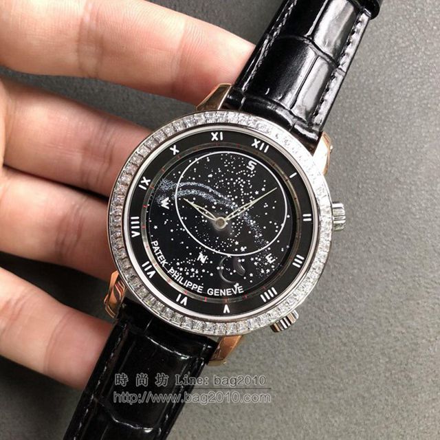 PATEK PHILIPPE手錶 星空5102天月款日內瓦蒼穹系列 百達翡麗機械表 百達翡麗高端男表  hds1095